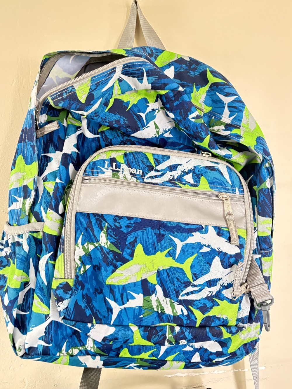 LL Bean backpack. Compartments. Adjustable straps. Unisex
